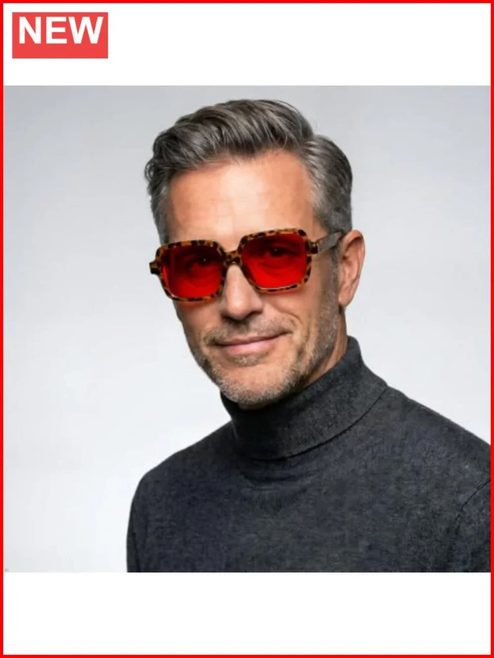 Blue Light Blocking Glasses, Square Frame, Metalless & Screwless Hinge